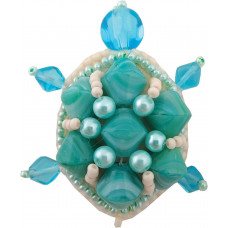 Набір для виготовлення брошки Crystal Art Черепаха (БП-224)