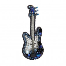 Набір для виготовлення брошки Crystal Art Гітара (БП-313)