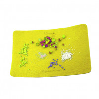 Килимок для бісеру Чарівна Міть, жовтий (КБТ-Ж)