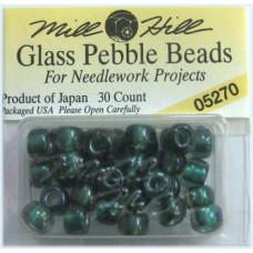 Бисер Glass Pebble Beads