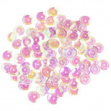 Пайетки Cousin Crystal Iridescent, Cupped Sequins 10mm 120/Pkg (SQU40000 875)