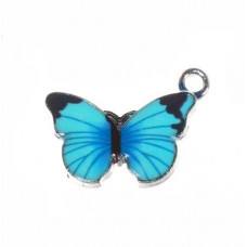 Підвіска (шармик) Only Блакитний метелик (P007)