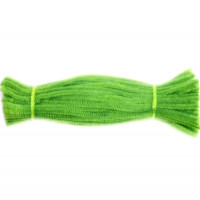 Набір хутряного (синельного) дроту, салатовий, 100 шт (23T-YDD)