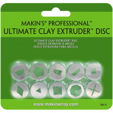 Набір дисків для екструдера Makins Professional Ultimate Clay Extruder Discs Set A (35155)