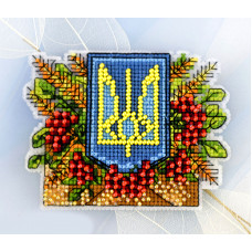 Набор для вышивания магнита Кольорова Щедрая Украина (М-008)