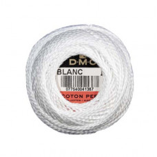 Нитка DMC Perle Cotton Size 8 - #BLANC