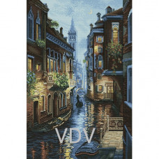 Набір для вишивання хрестиком ВДВ Романтична Венеція (М-0261)