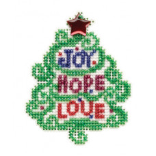 Набор для вышивания Mill Hill Рождественская елка (MH182133)